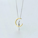 Conjunto de Prata Gato Noturno