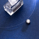 Colar de Prata Pingente Flutuante