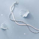 Pulseira de Prata Minimalista Clássica