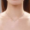 Colar de Prata Twin Lights