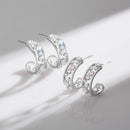 Conjunto de Prata Cravejado em Opala