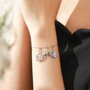 Charm de Prata Floral