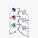 Anel de Prata Cravejado Cascade