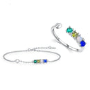 Conjunto de Prata Paraíso Vivo