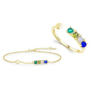 Conjunto de Prata Paraíso Vivo