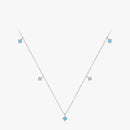 Colar de Prata Matriz Geométrica