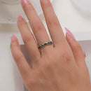 Conjunto de Prata Estlizado Colorido