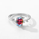 Conjunto de Prata Clássico Brilhante