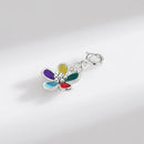 Charm de Prata Flor Delicada